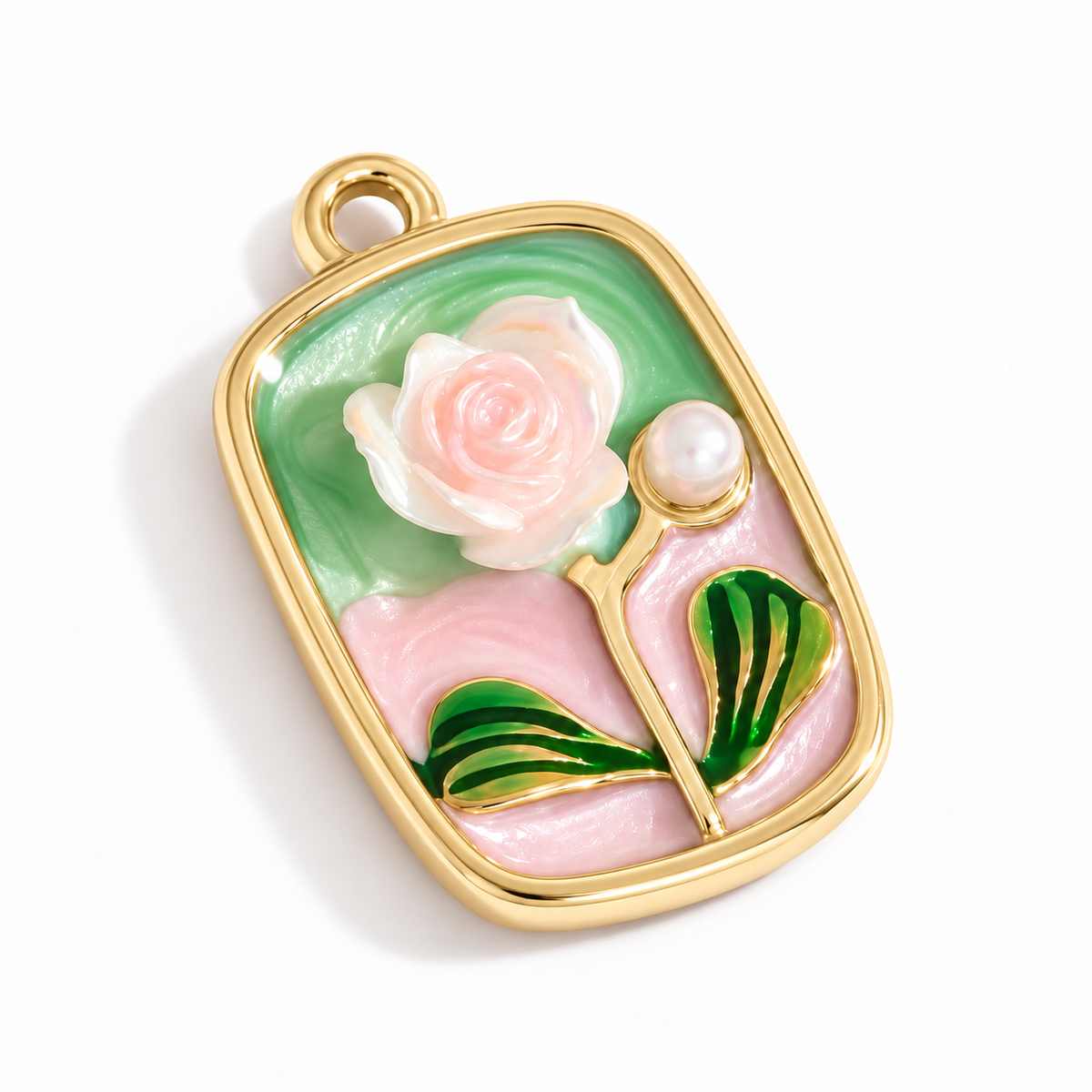 Enchanted Rose Pendant