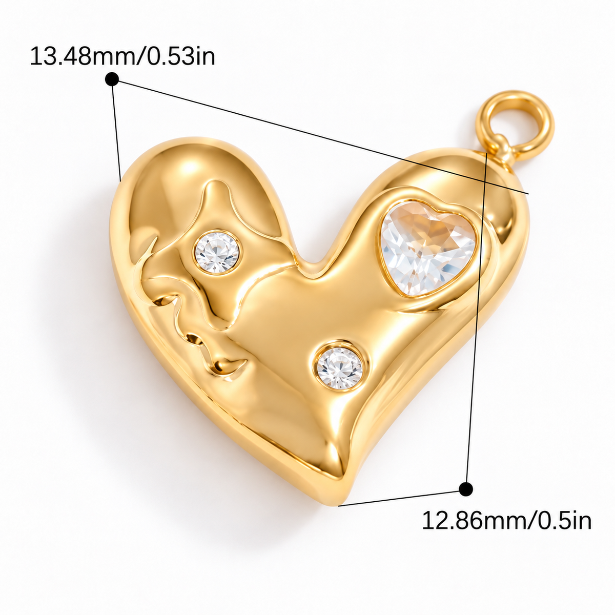 Diamond Heart Pendant