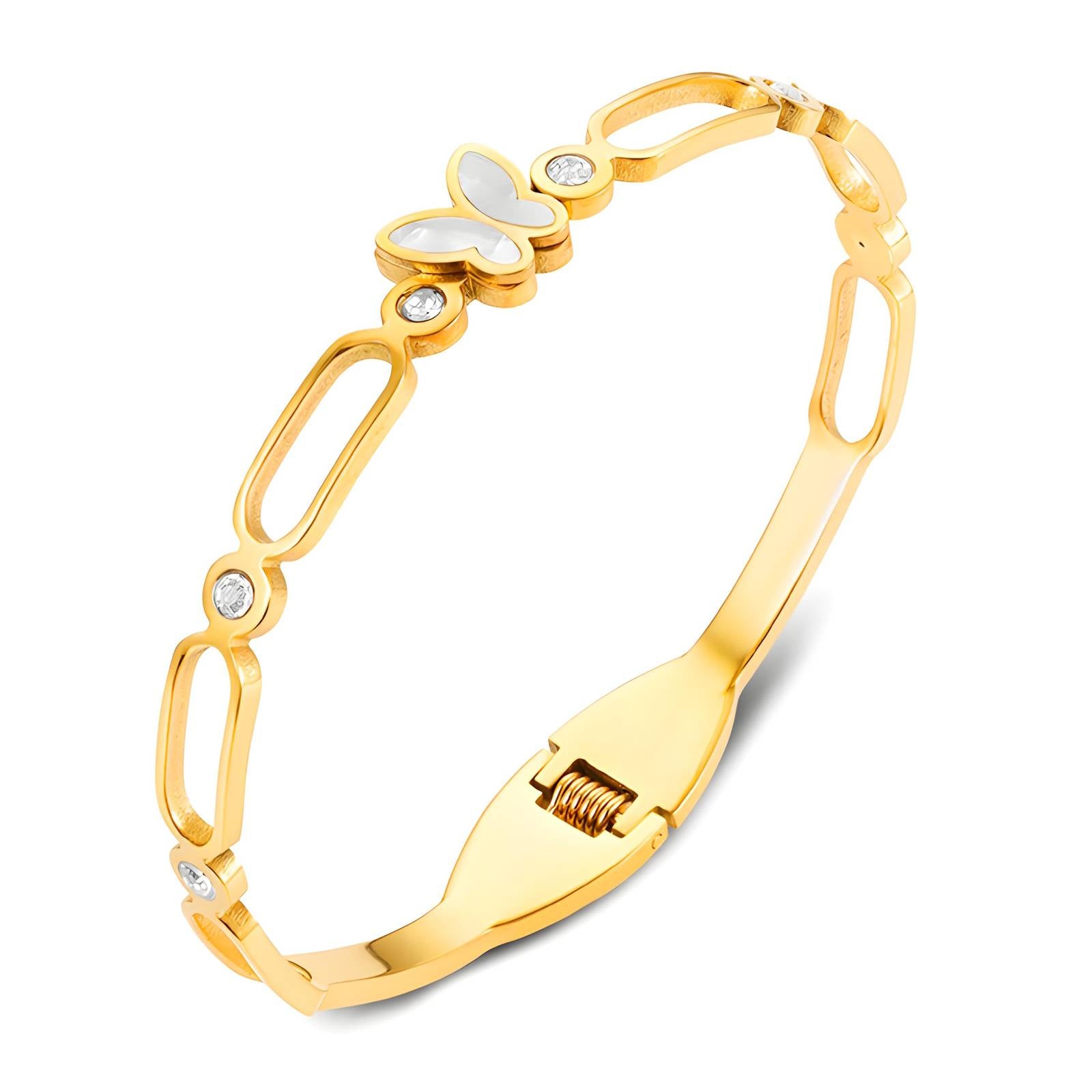 Gold Butterfly Bracelet