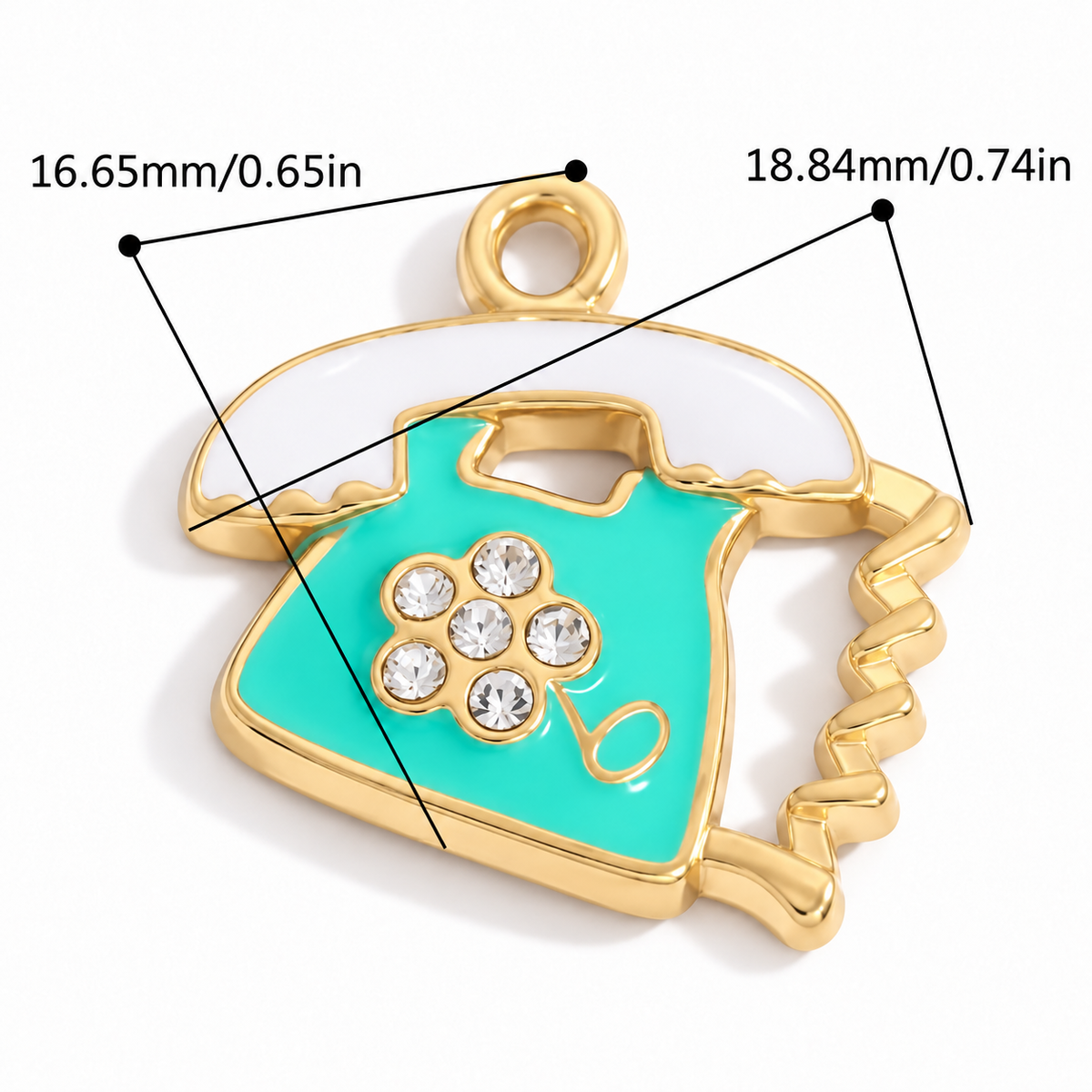 Telephone Charm