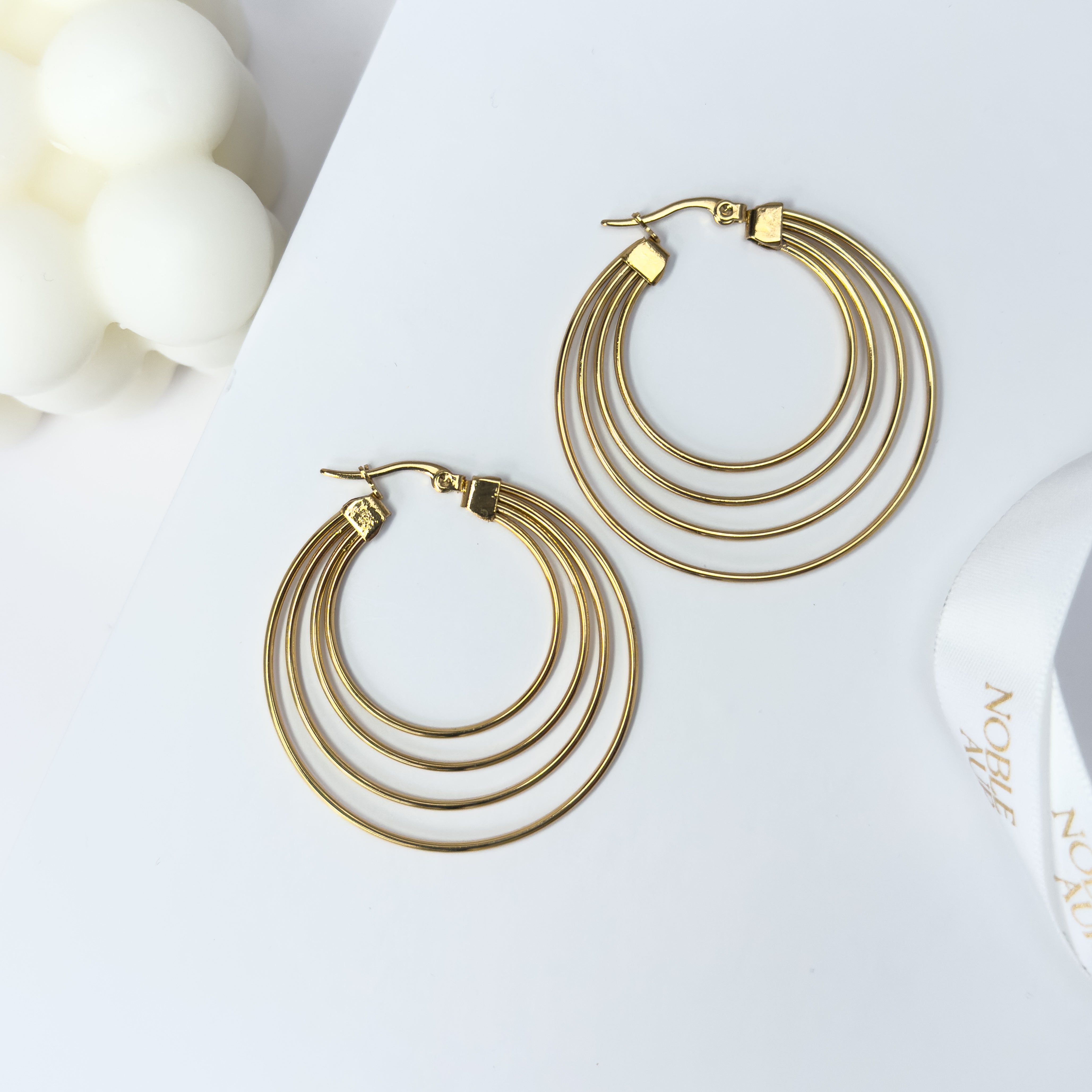 Layered Hoop Earrings