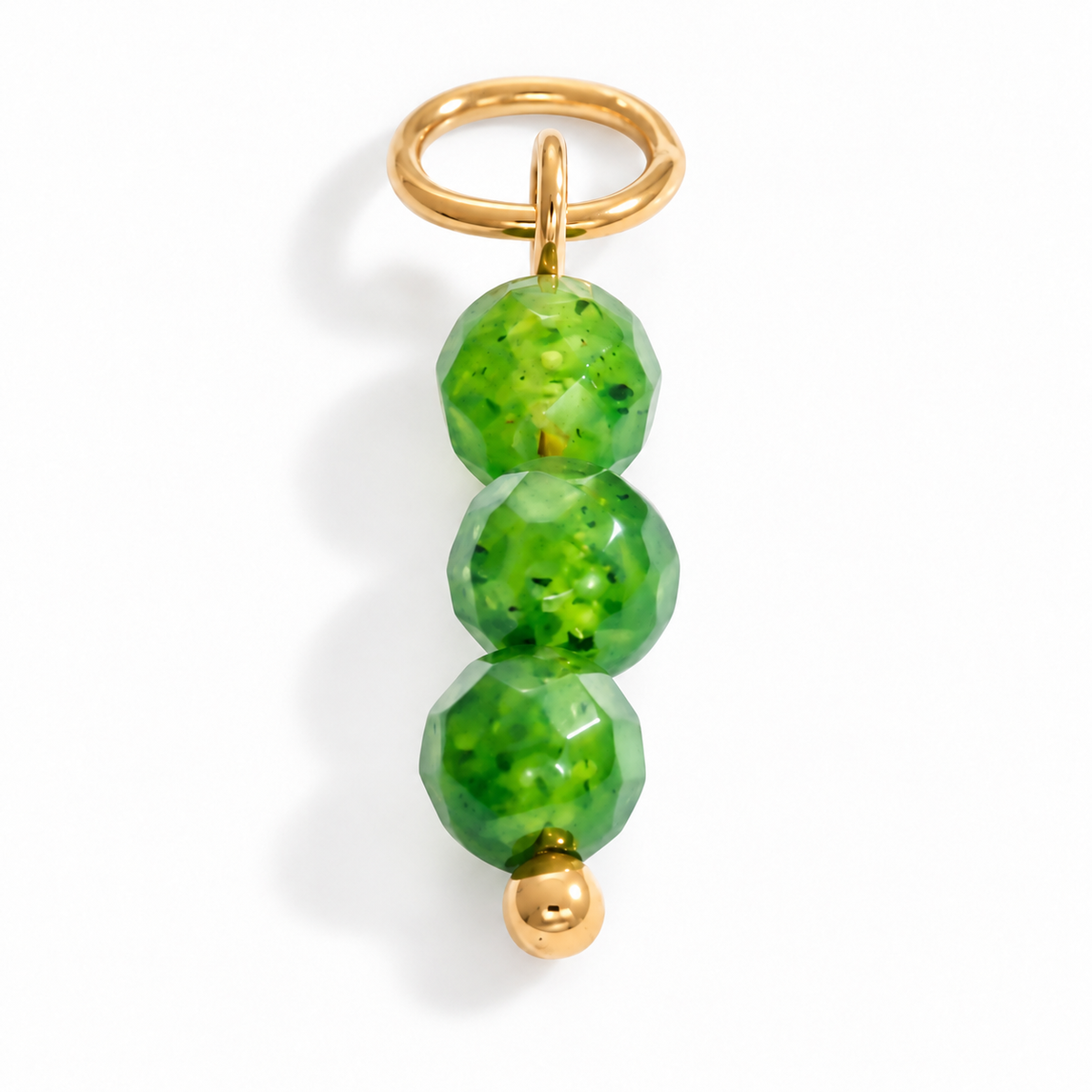 Emerald Bead Charm