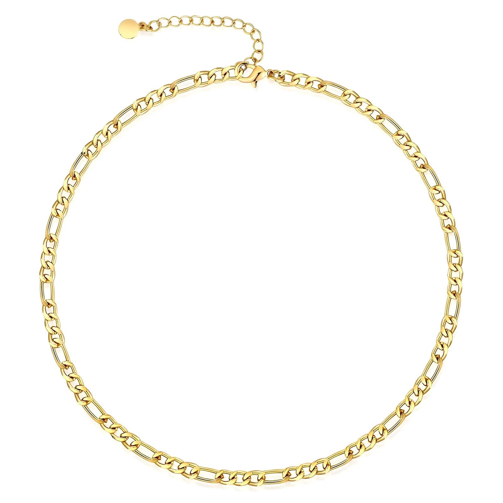 Gold Link Chain Necklace