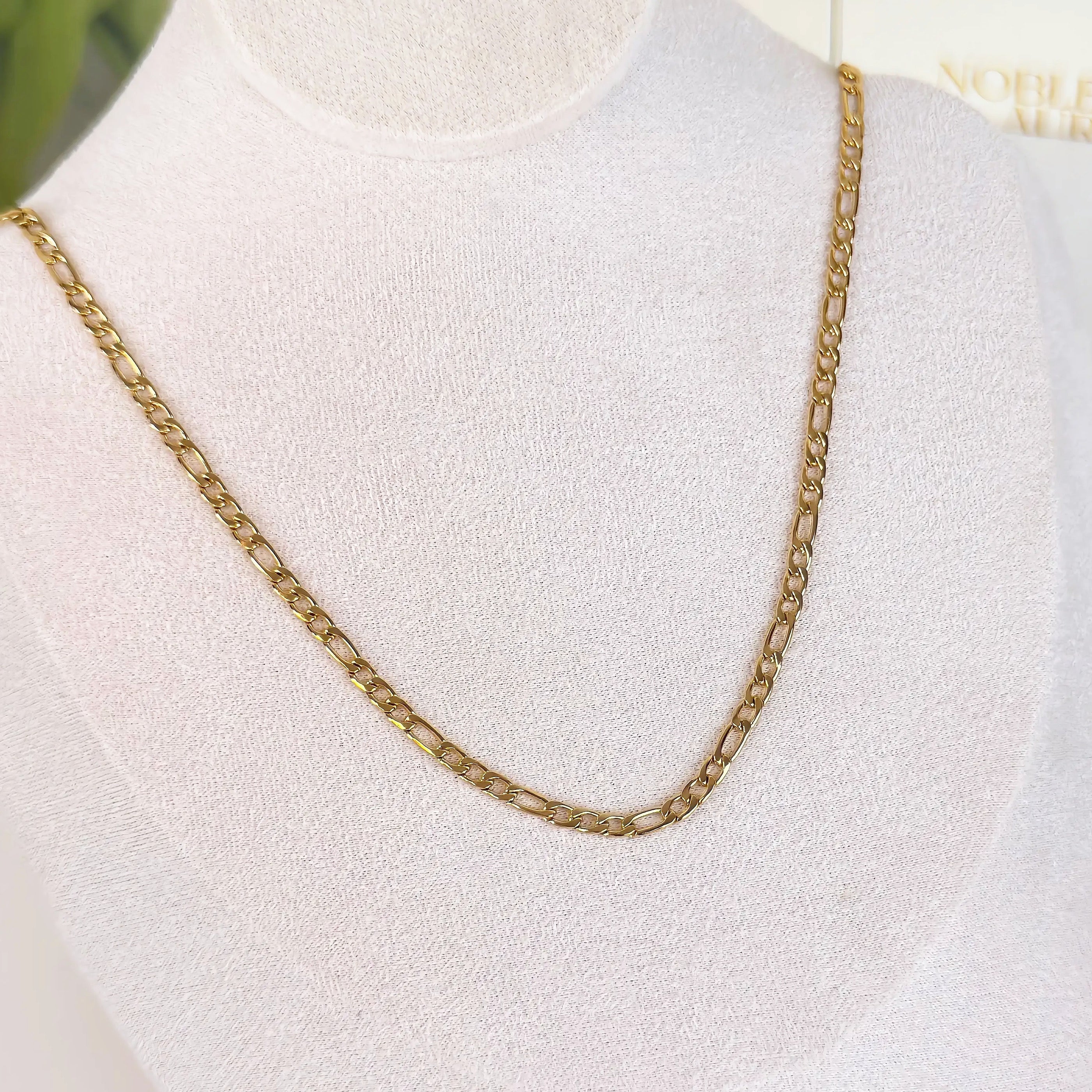 Gold Link Chain Necklace