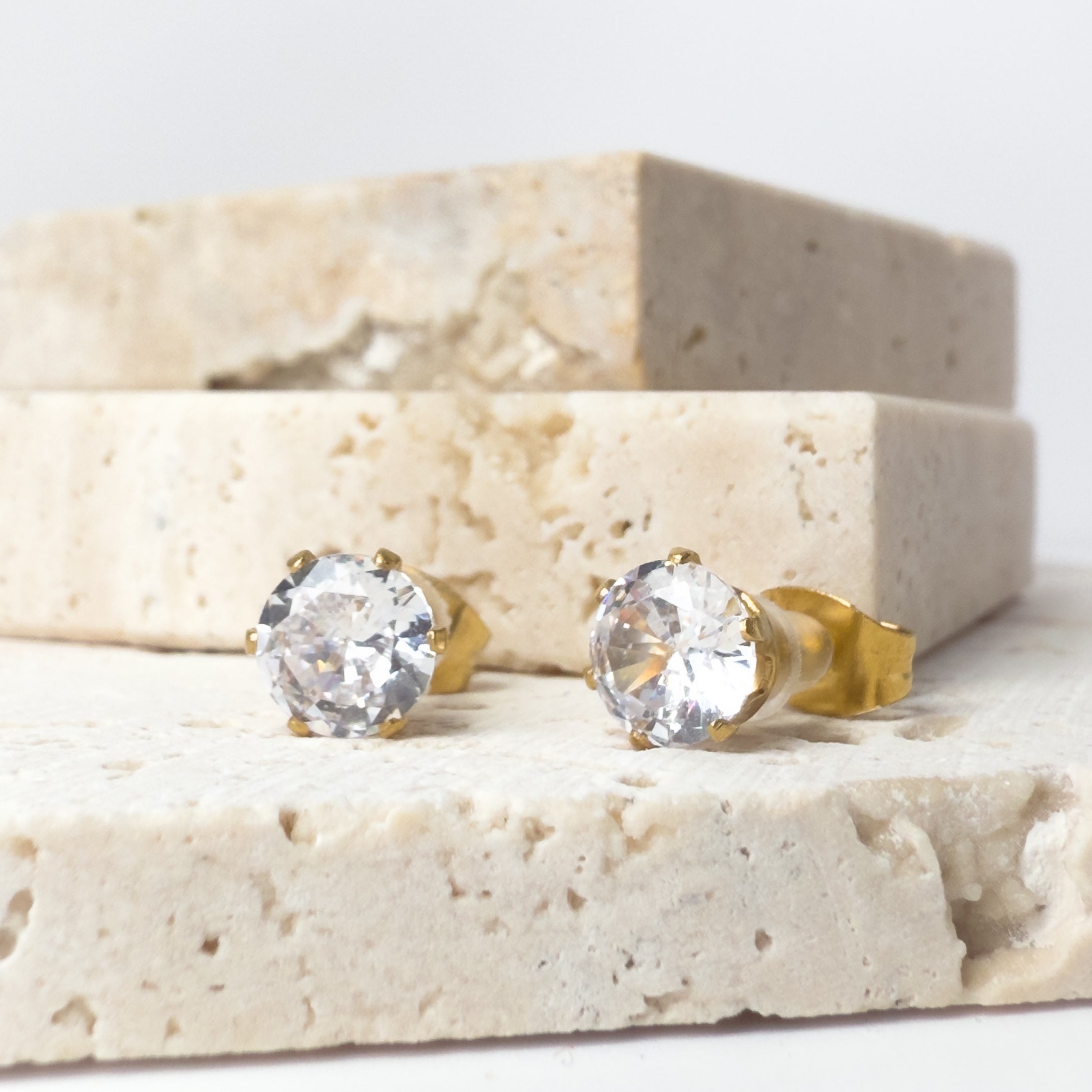 Diamond Stud Earrings