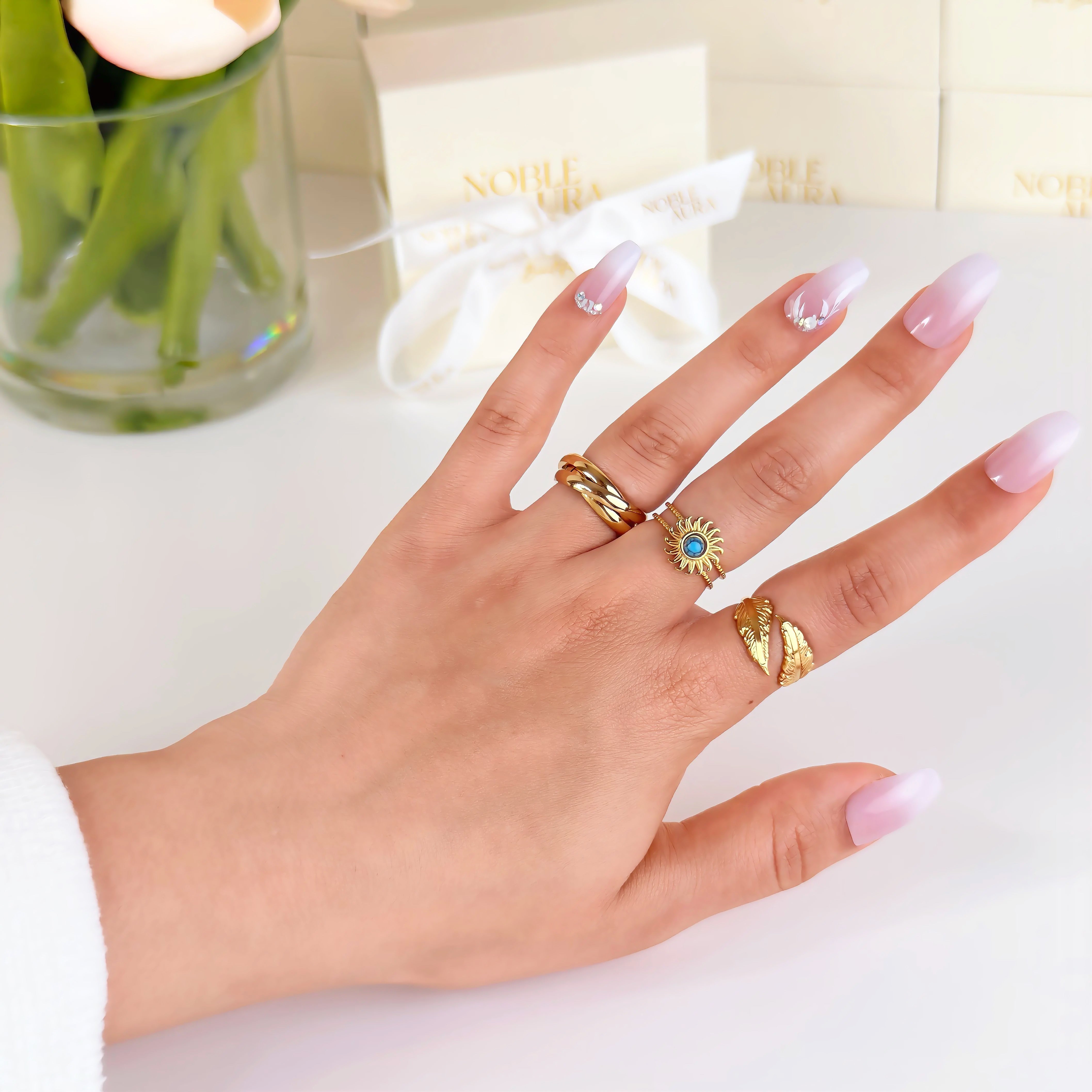 Angel Feather Ring