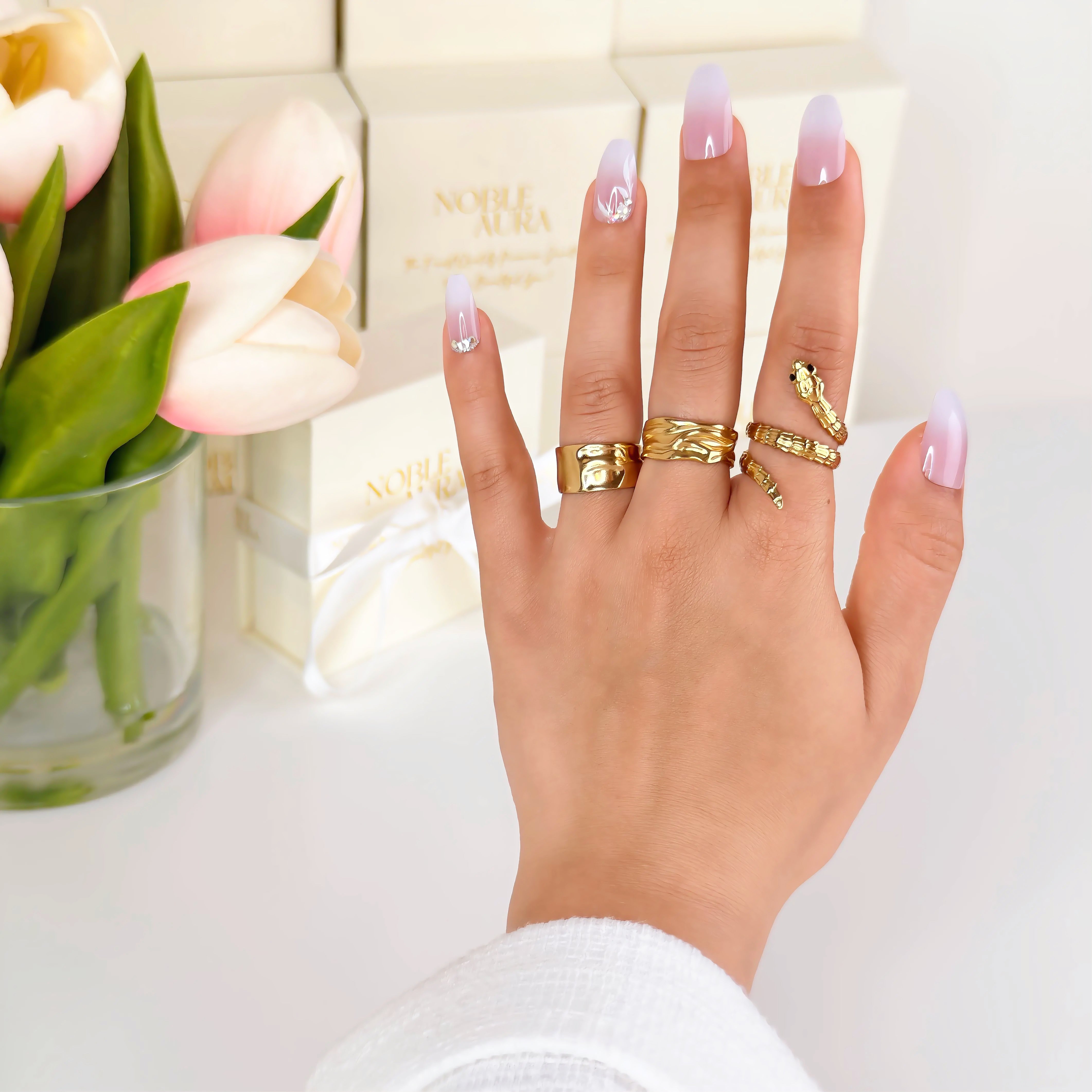 Gold Snake Ring