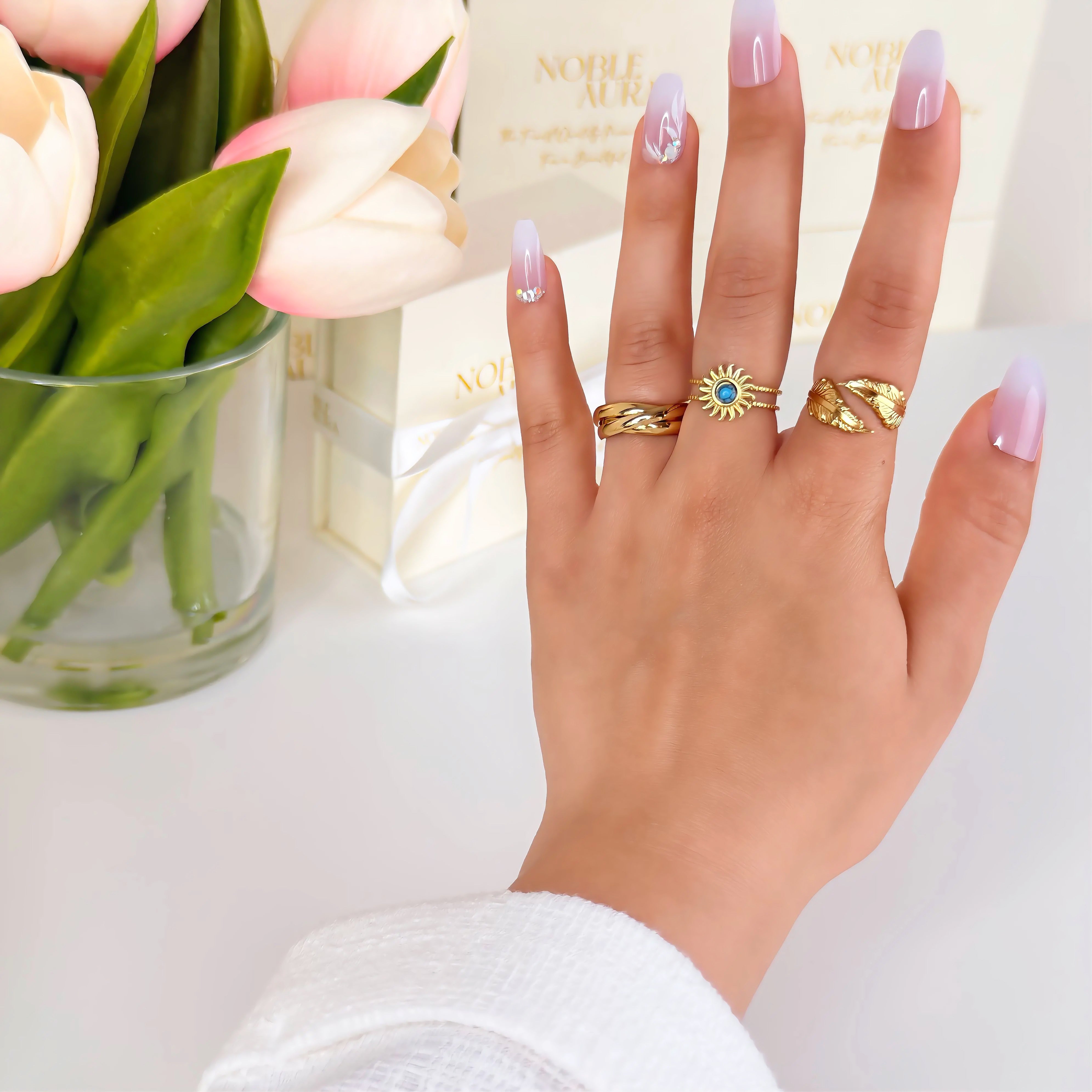 Trinity Gold Ring