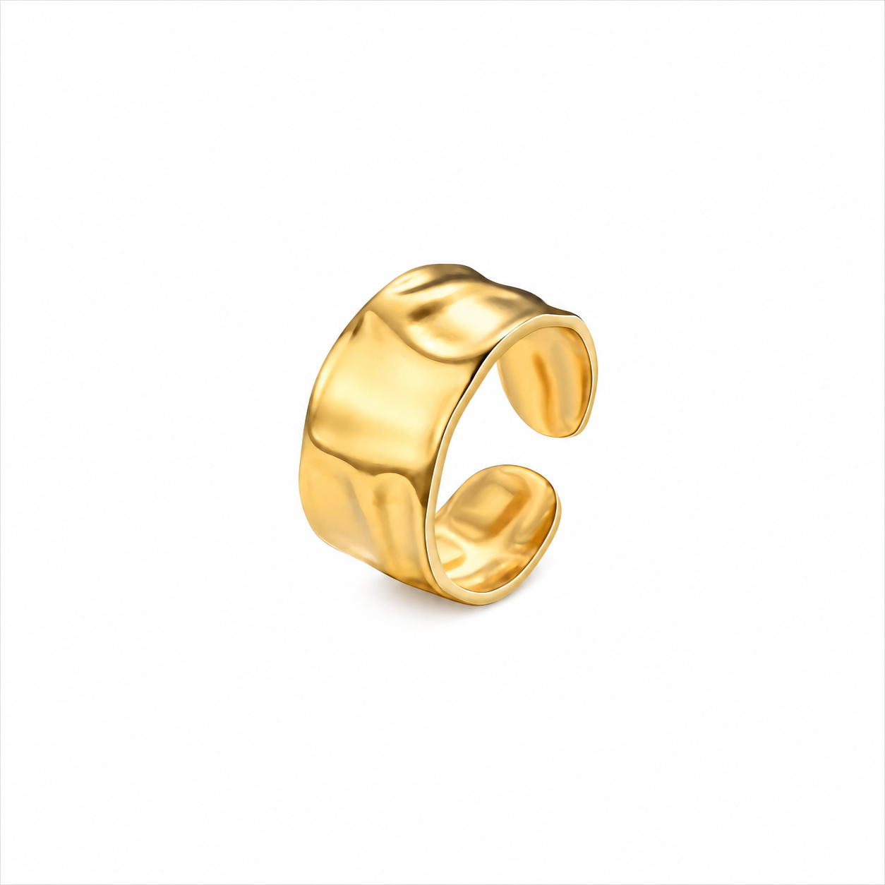 Hammered Band Ring