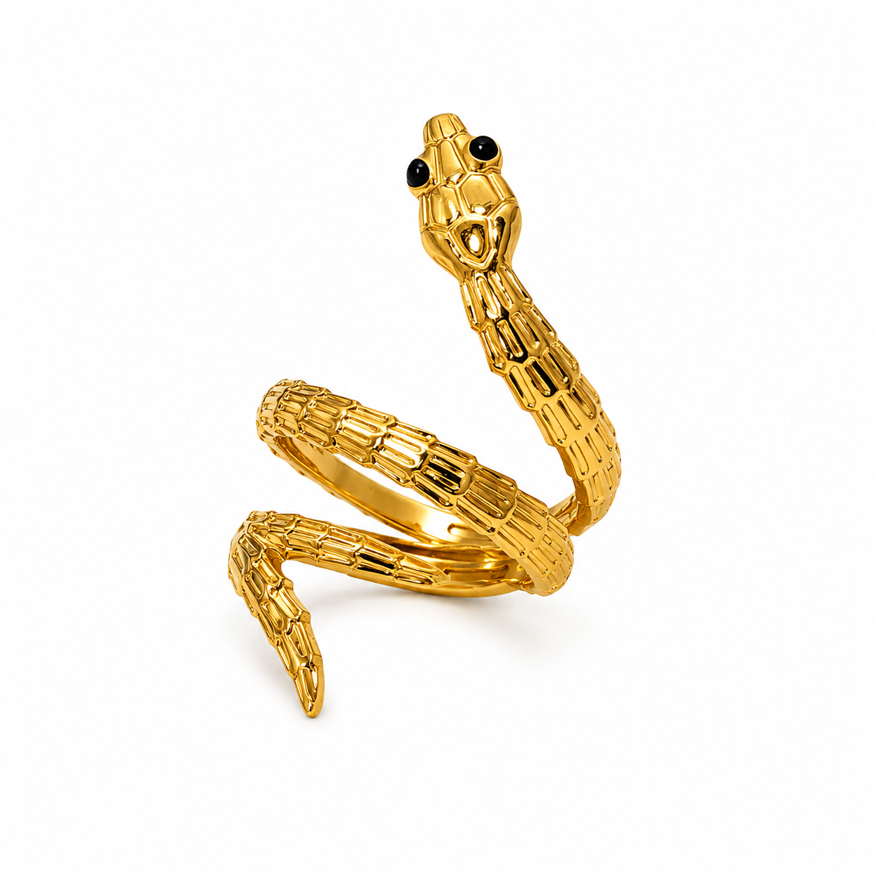 Gold Snake Ring