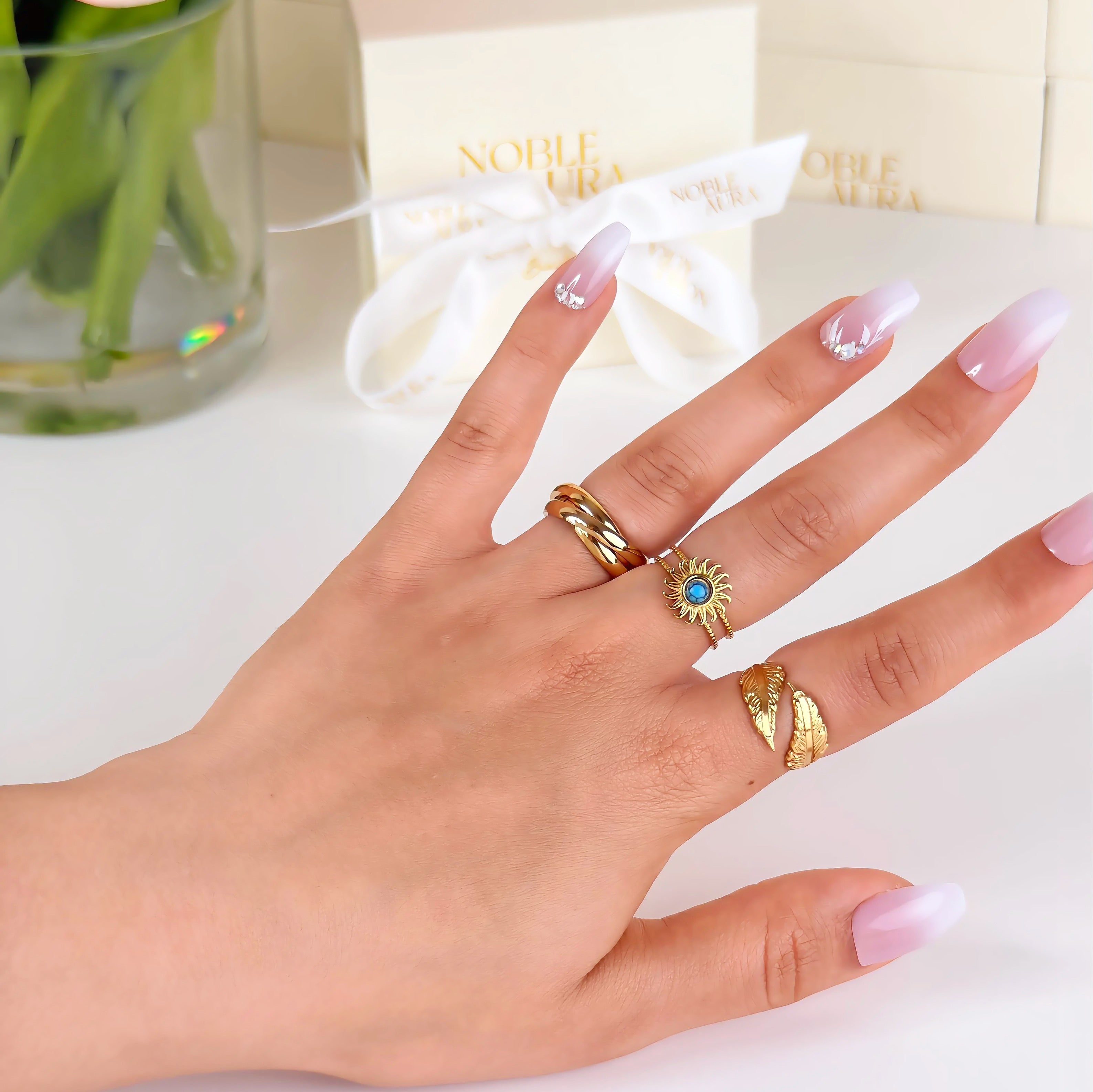 Angel Feather Ring
